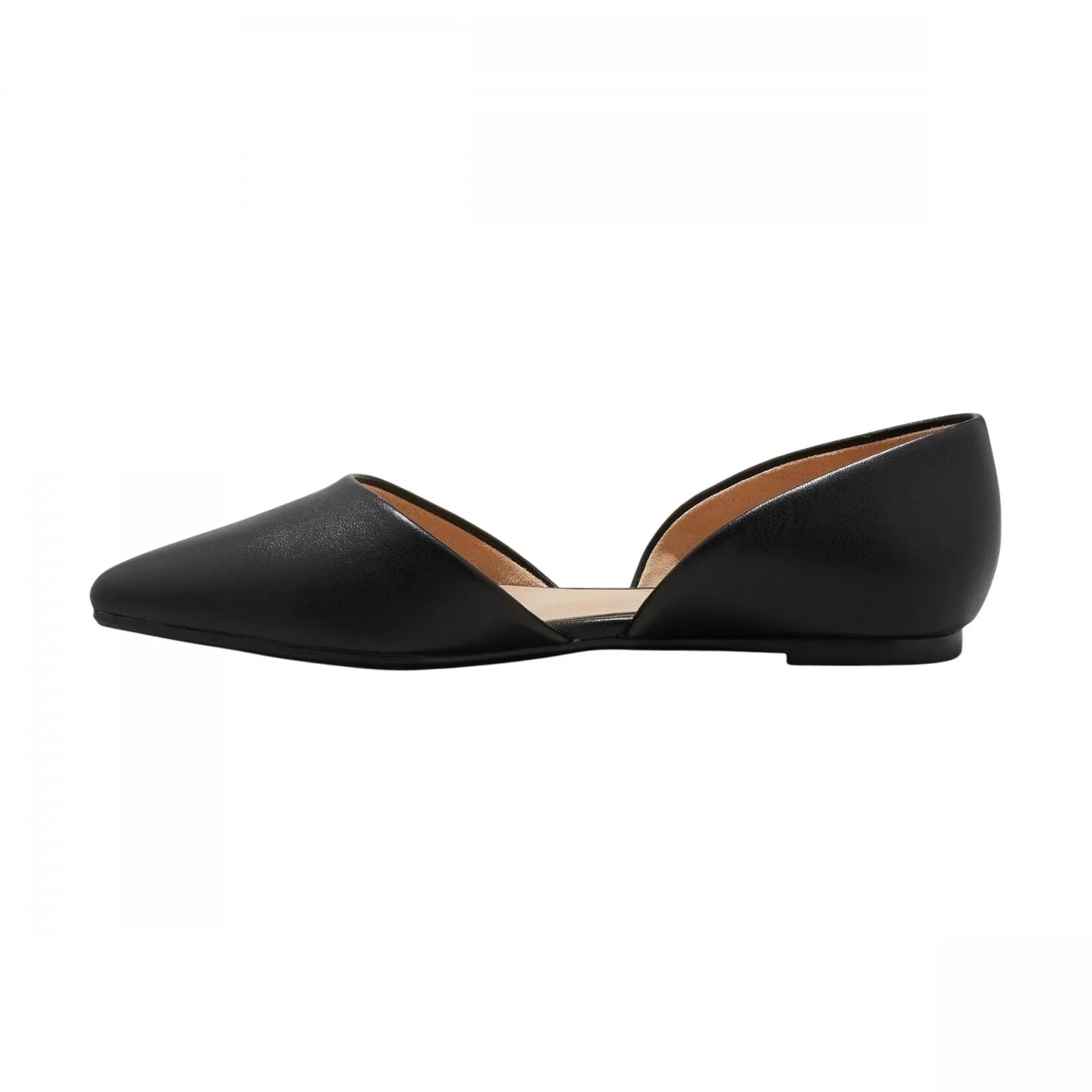 A New Day Womens Julie Ballet Flats with Memory Foam Insole 87930759 Black 7.5M
