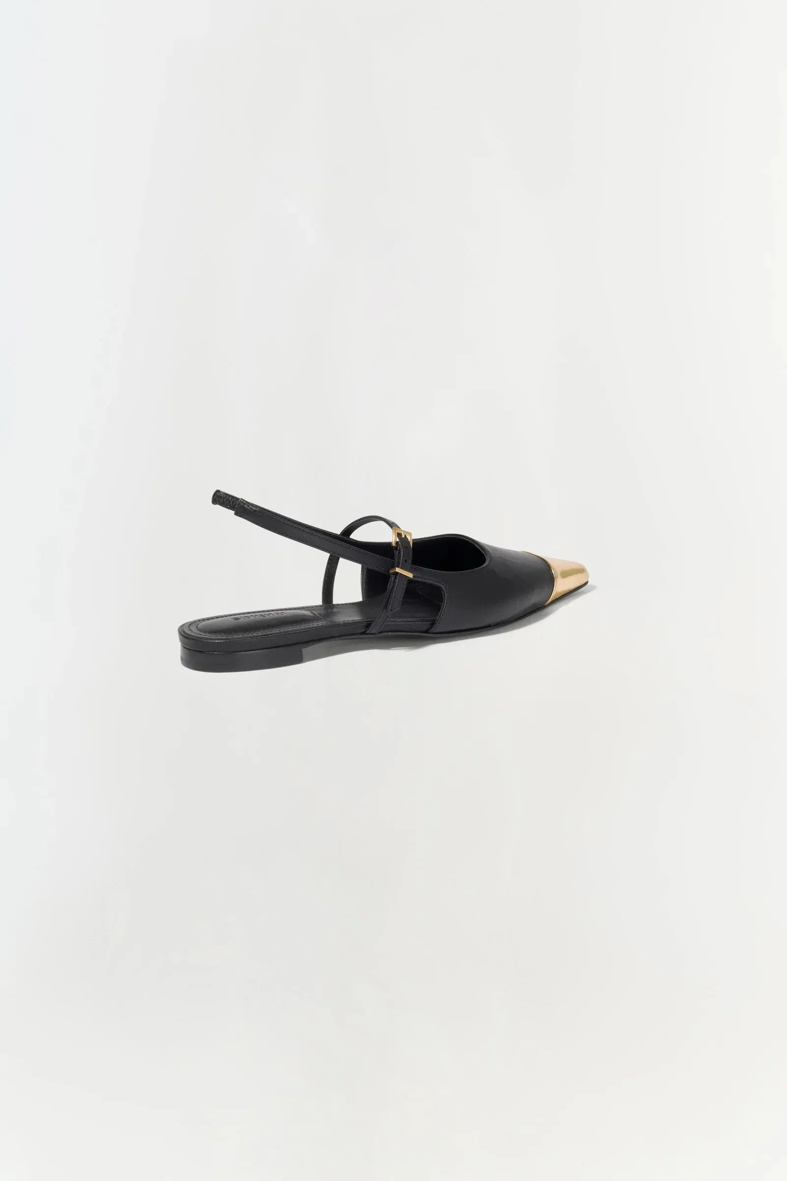 ADA LEATHER MINI BUCKLE FLAT