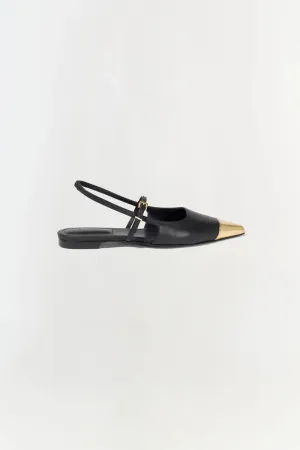 ADA LEATHER MINI BUCKLE FLAT