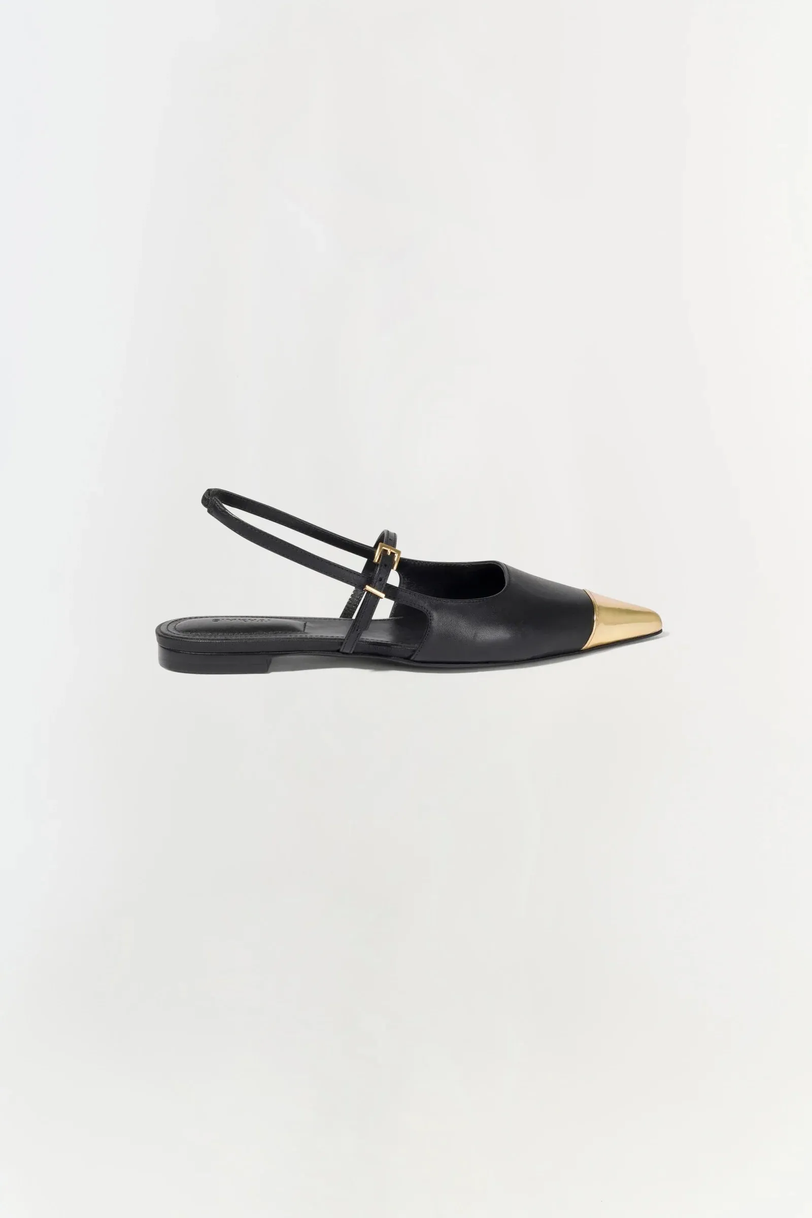 ADA LEATHER MINI BUCKLE FLAT