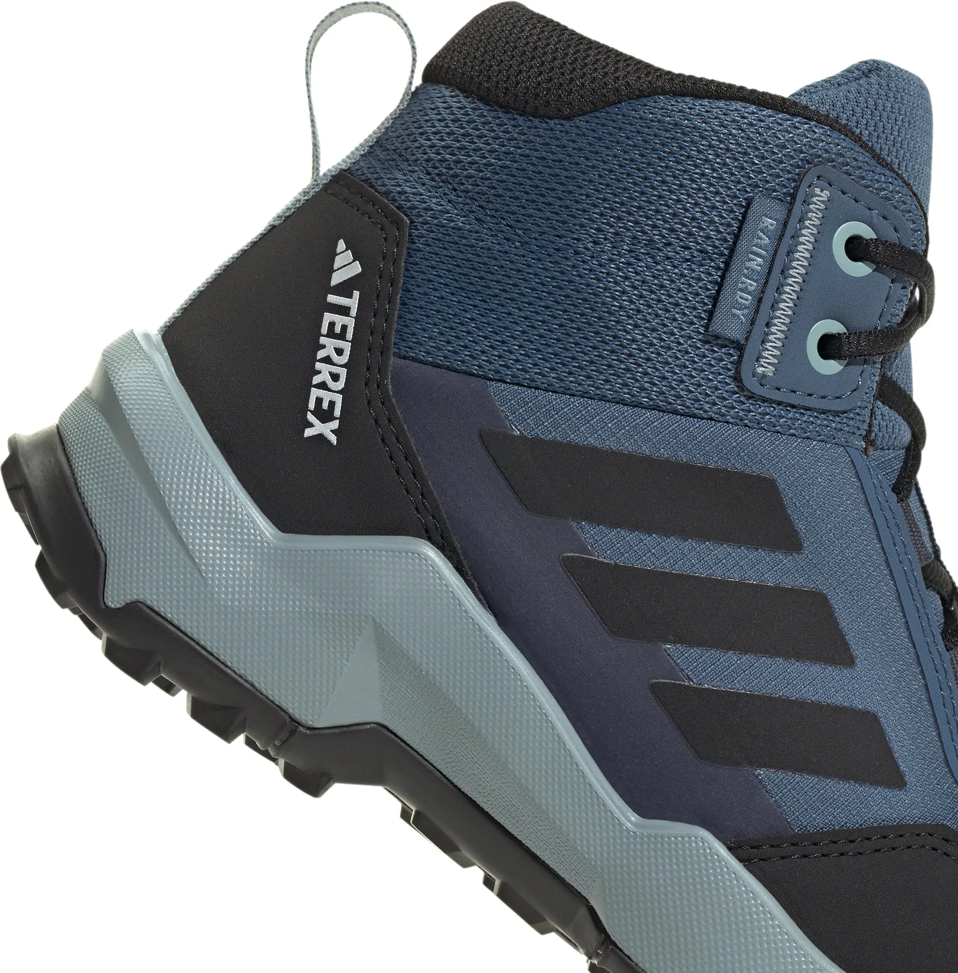 adidas Terrex AX4R Mid RAIN.RDY Junior Walking Boots - Blue