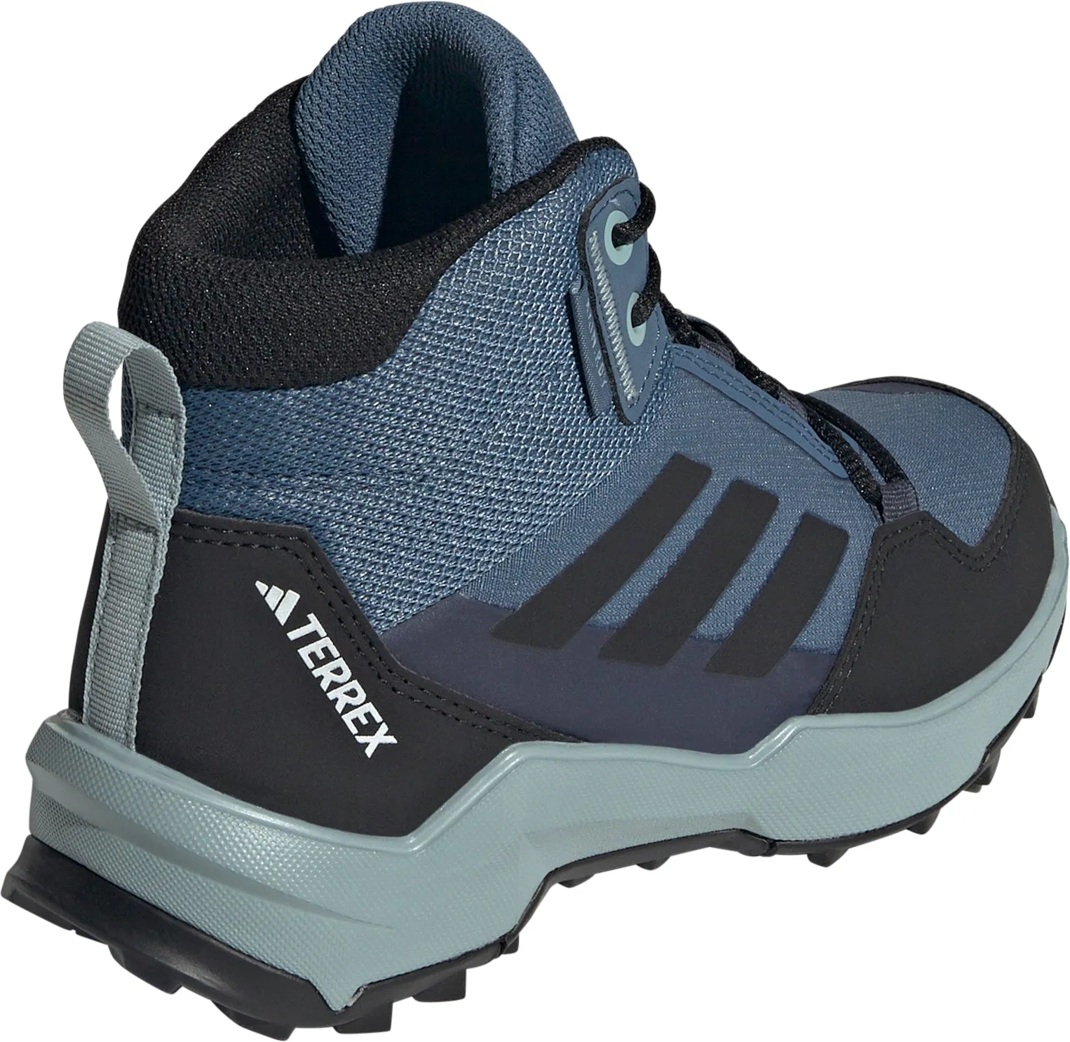 adidas Terrex AX4R Mid RAIN.RDY Junior Walking Boots - Blue