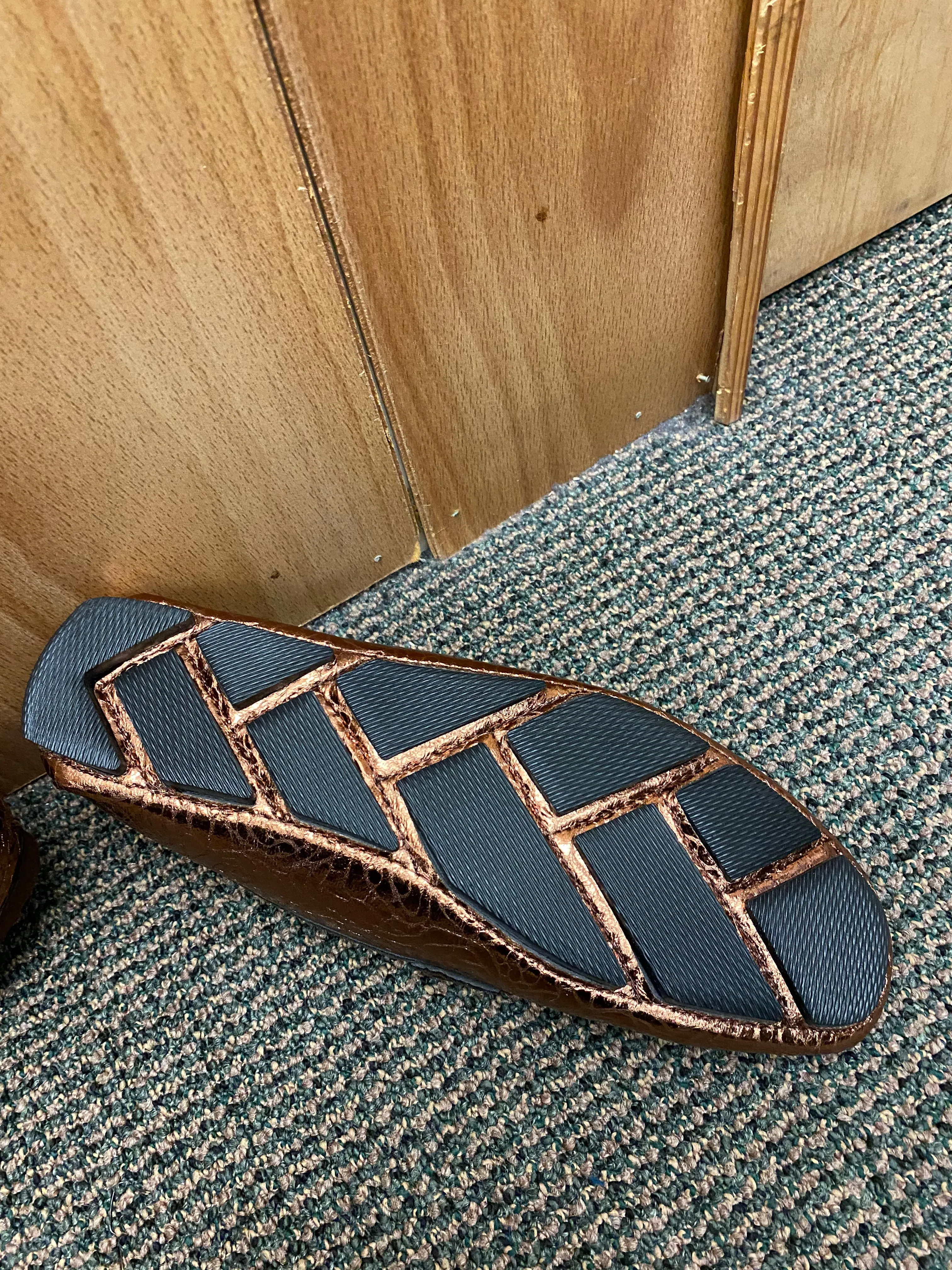 After Midnight Bronze Slip-on Dress Shoes Style: 6765 Size 9
