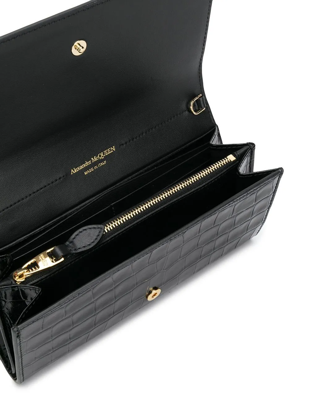 Alexander McQueen Wallets Black