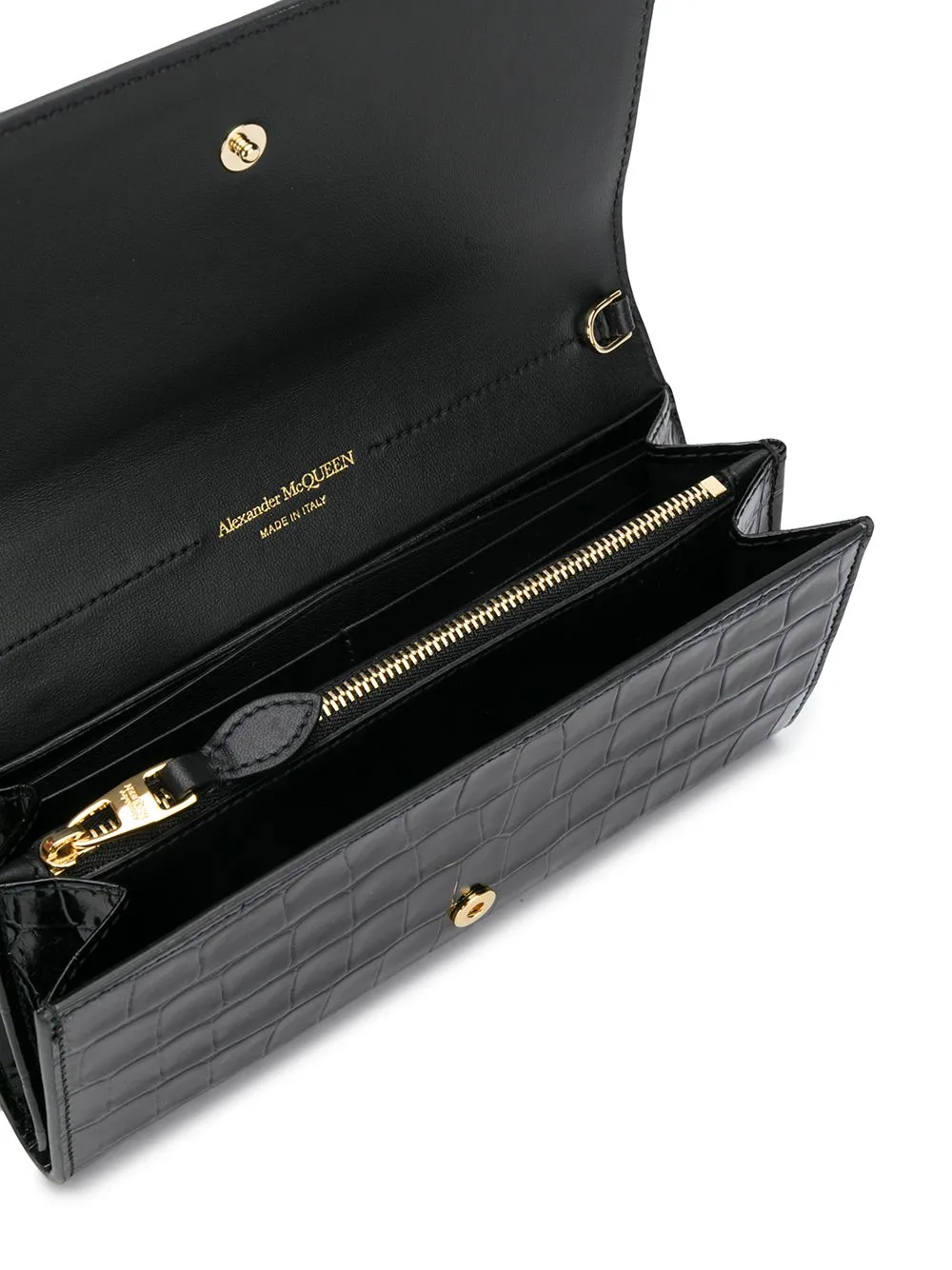 Alexander McQueen Wallets Black
