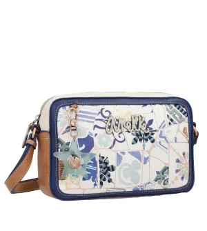 Anekke Mediterranean Tile Crossbody Handbag