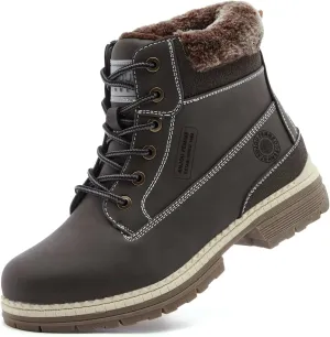 ANJOUFEMME Waterproof Winter Boots - Stay Warm & Dry!