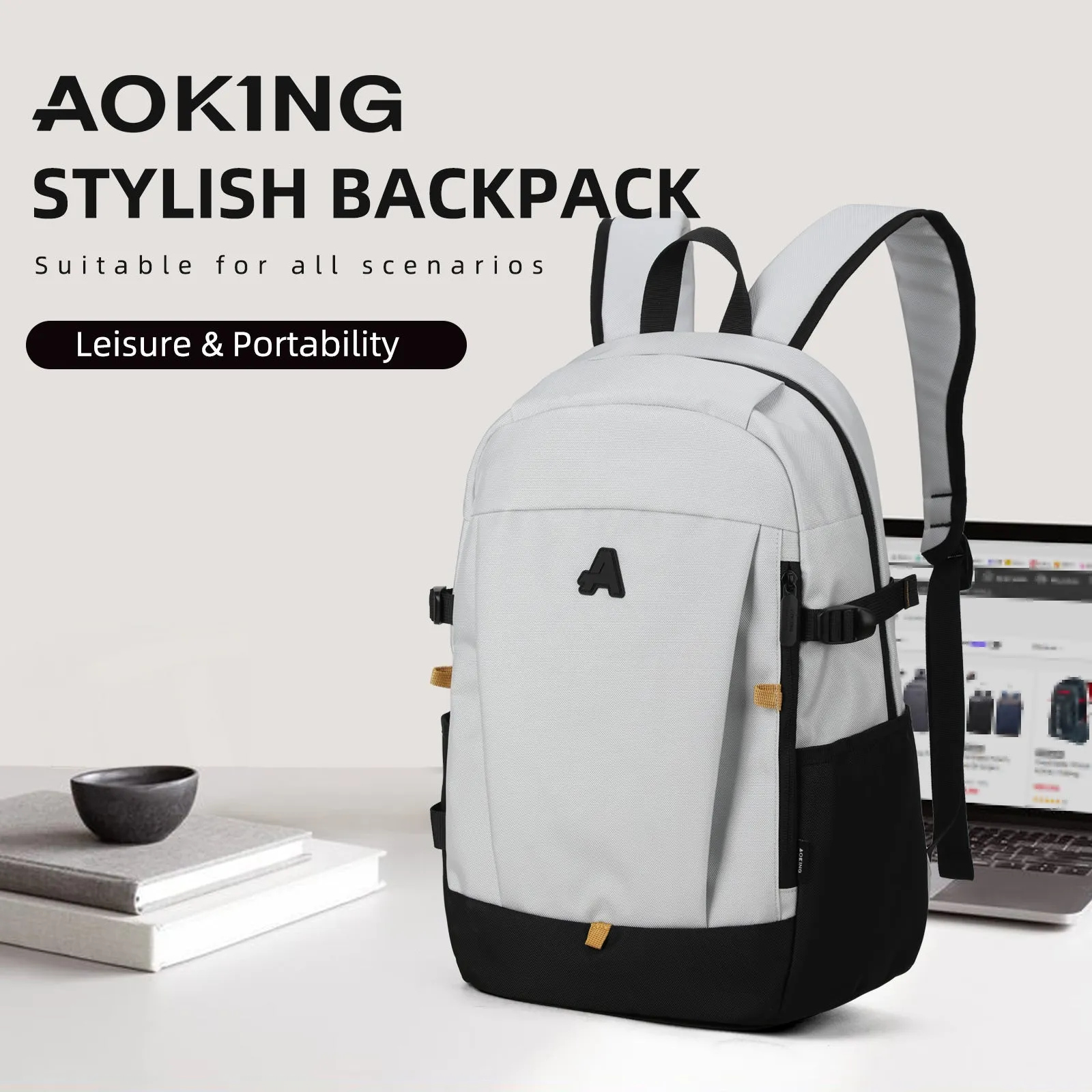 Aoking Backpack Casual Backpack Student Bag XN3027-10
