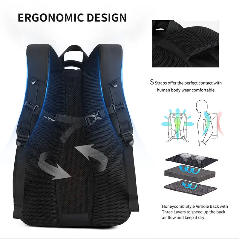 Aoking Backpack Casual Sport Backpack Student Bag XN2686
