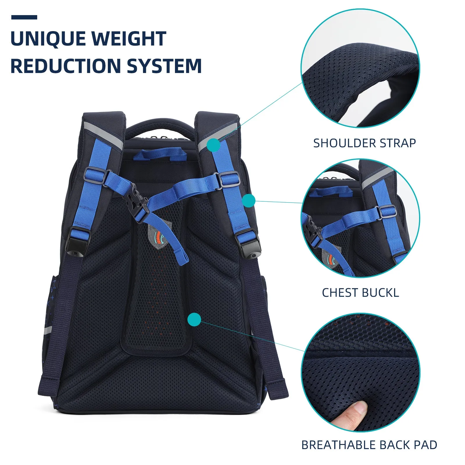 Aoking Casual Lightweight School Backpack BN2009
