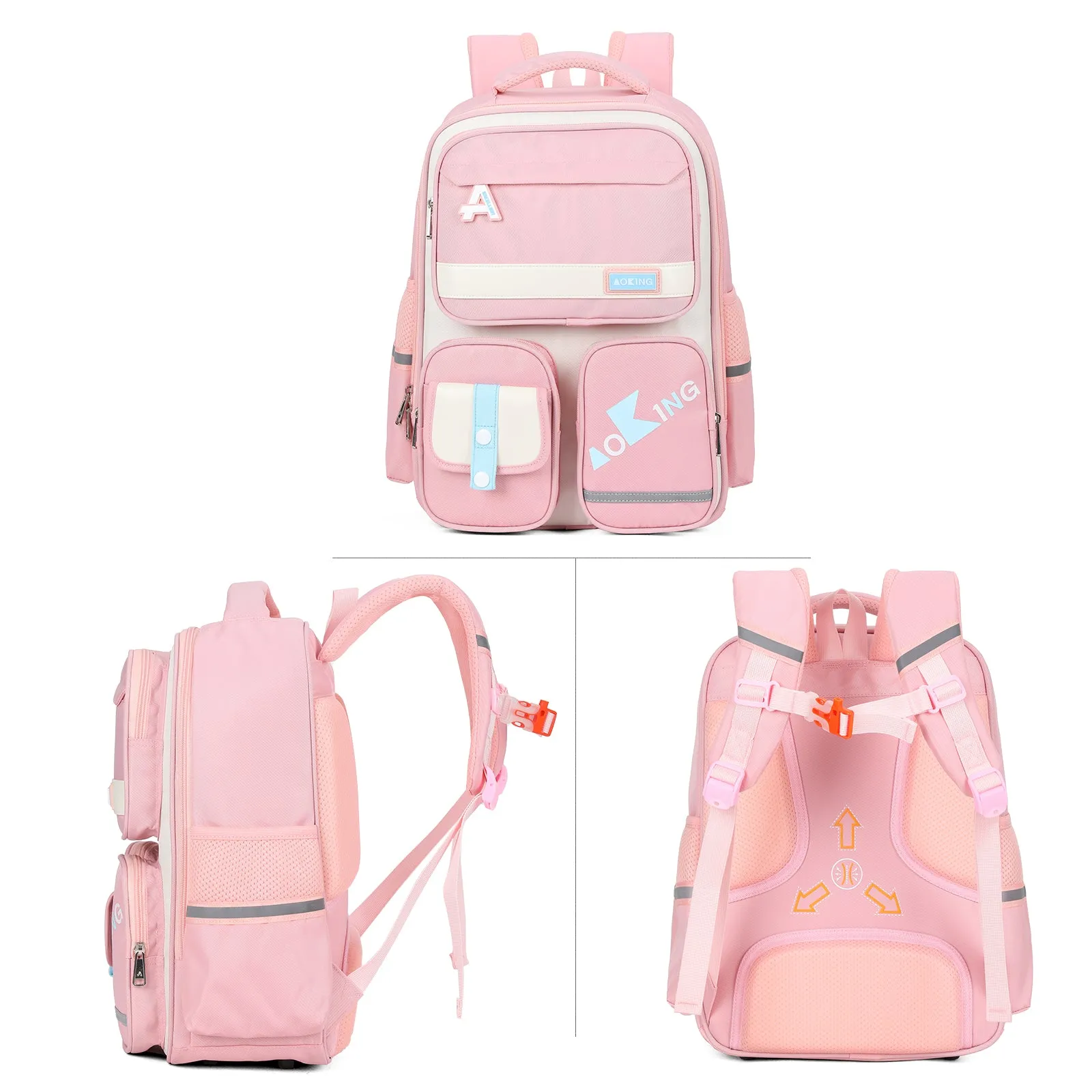 Aoking Casual Lightweight School Backpack BN3032
