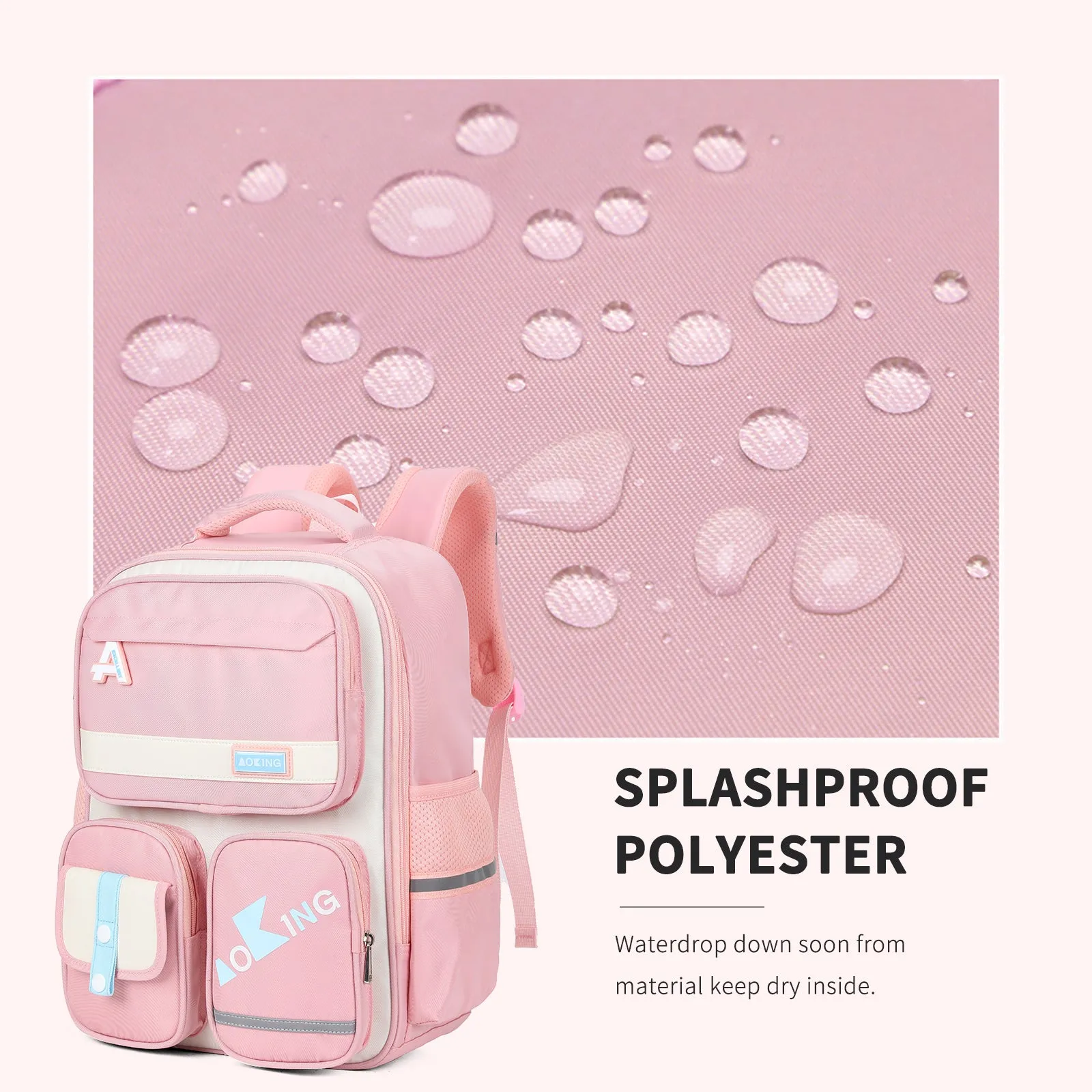 Aoking Casual Lightweight School Backpack BN3032