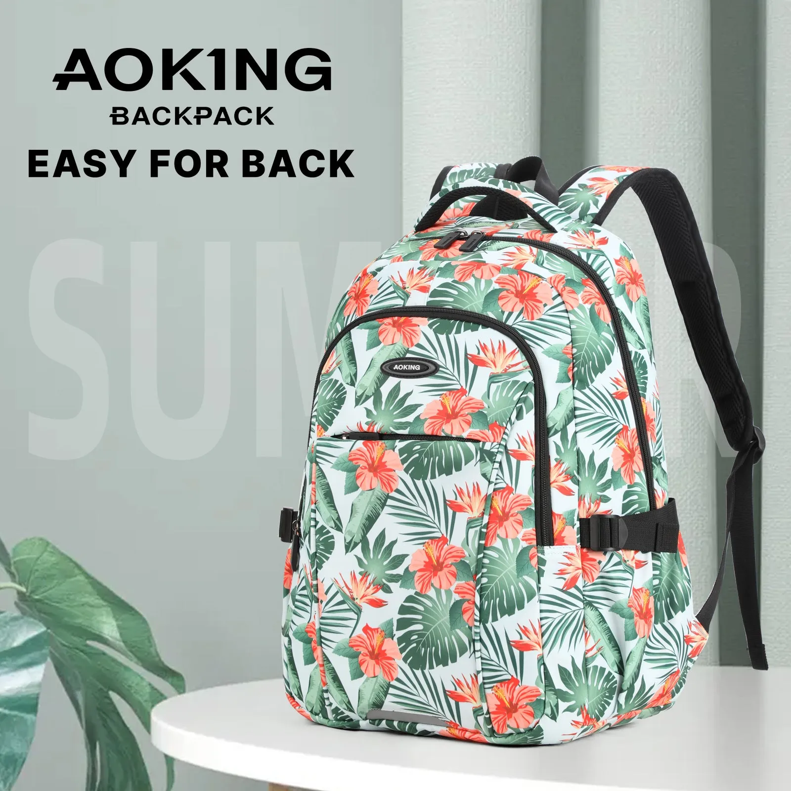 Aoking Cute Large Capacity Casual Bag School Backpack XN2035