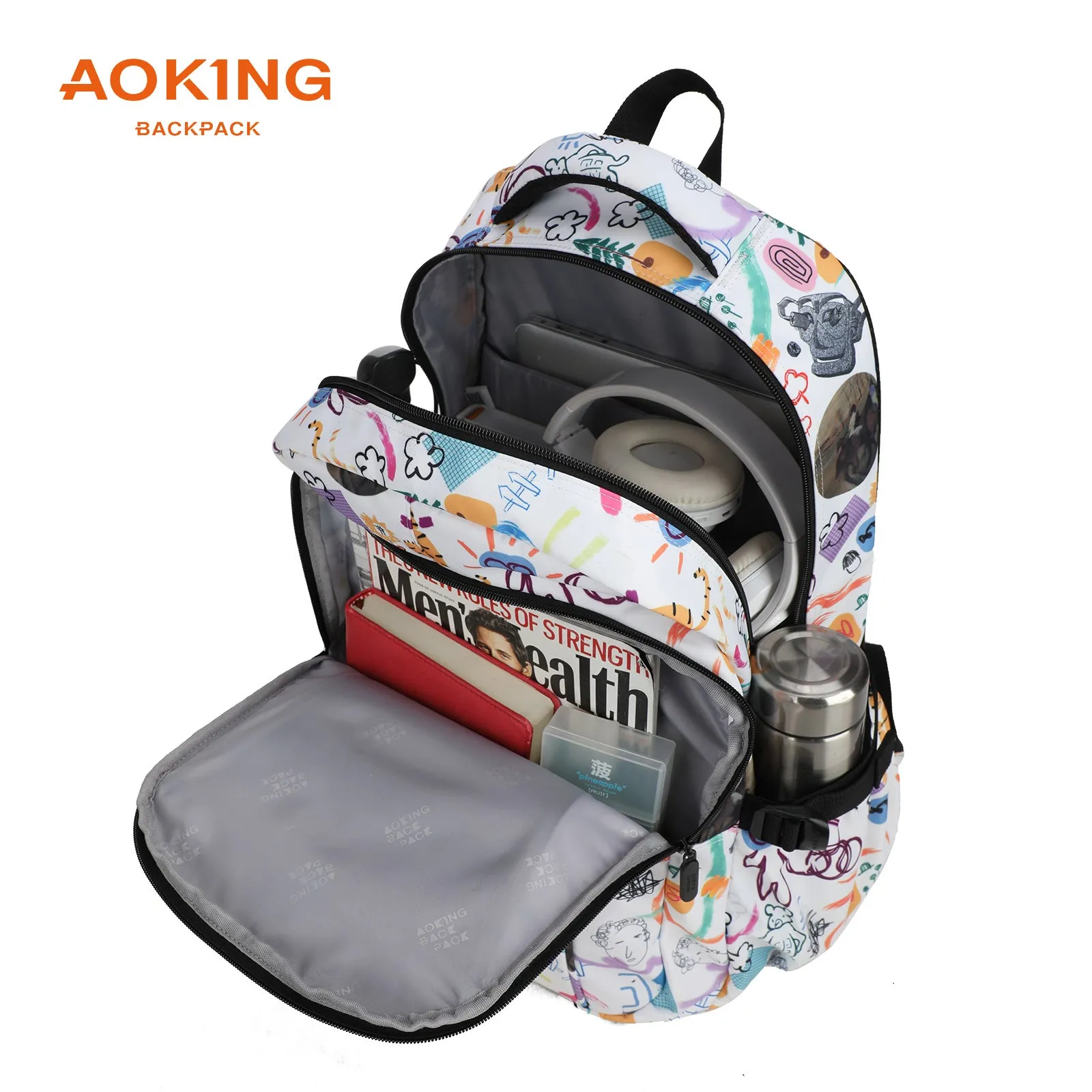 Aoking Cute Large Capacity Casual Bag School Backpack XN2035