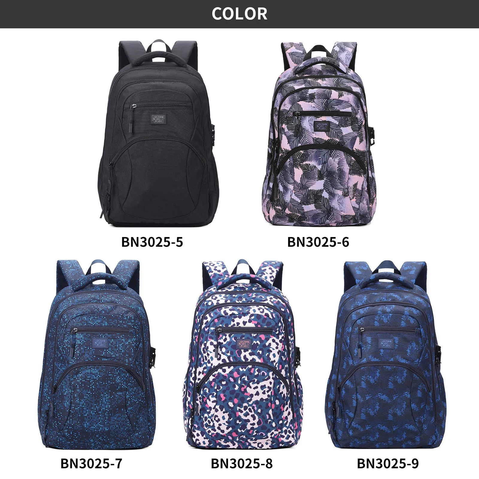 Aoking Cute Lightweight School Backpack BN3025