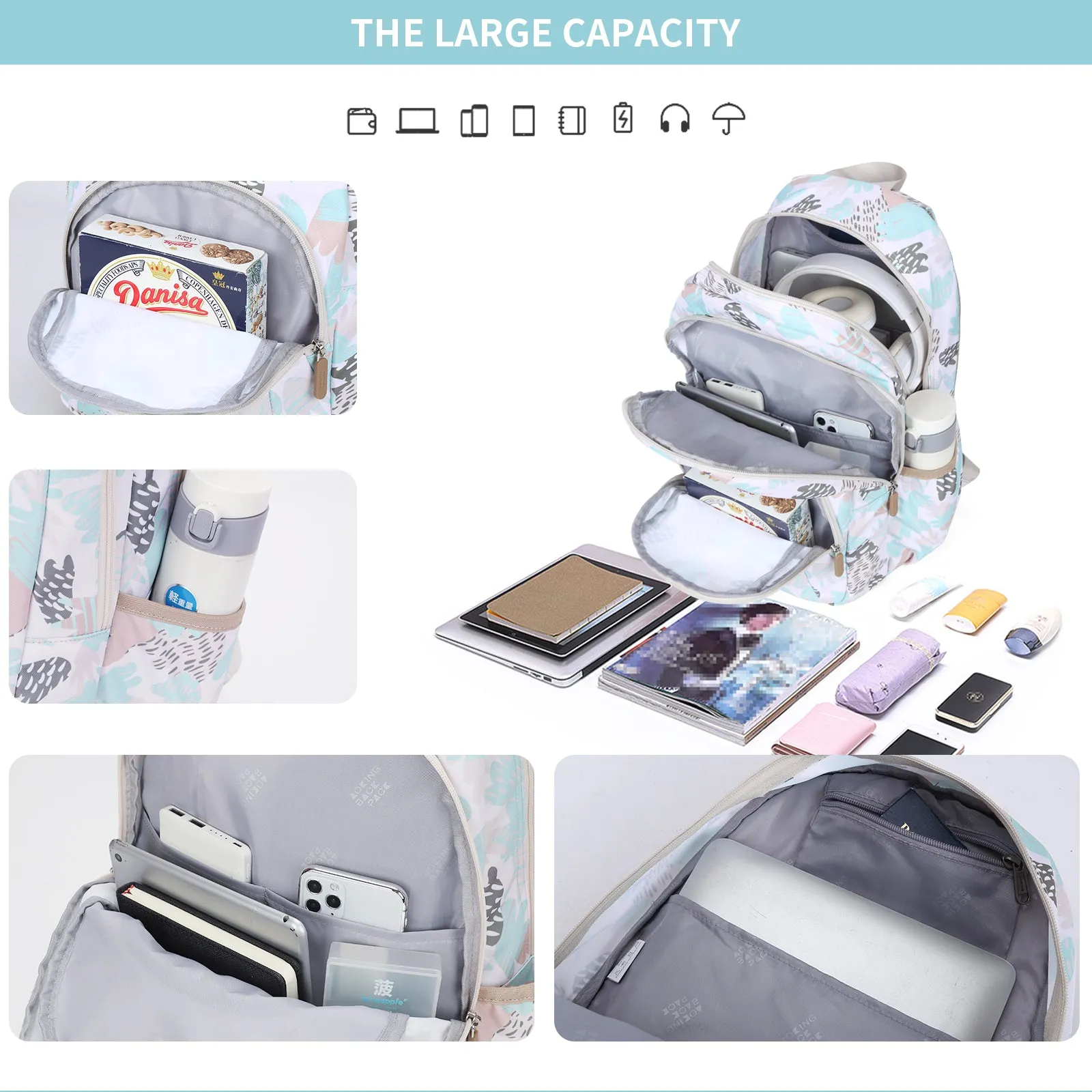 Aoking Factory Price Casual Sport Backpack XN3632-5
