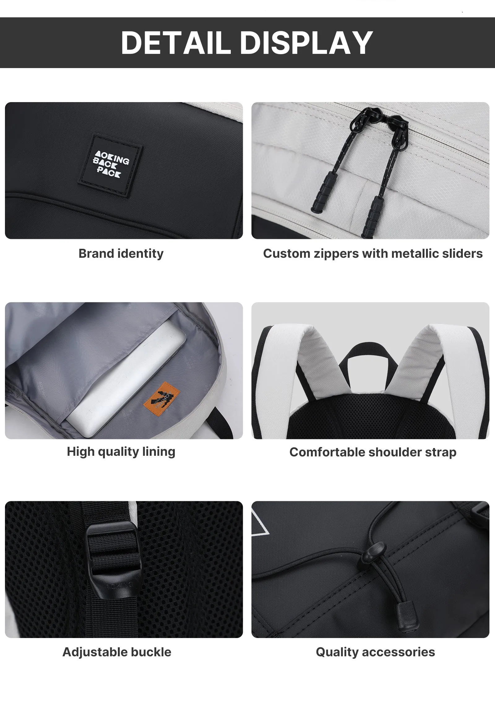Aoking Lightweight Casual Sport Outdoor Backpack XN3369