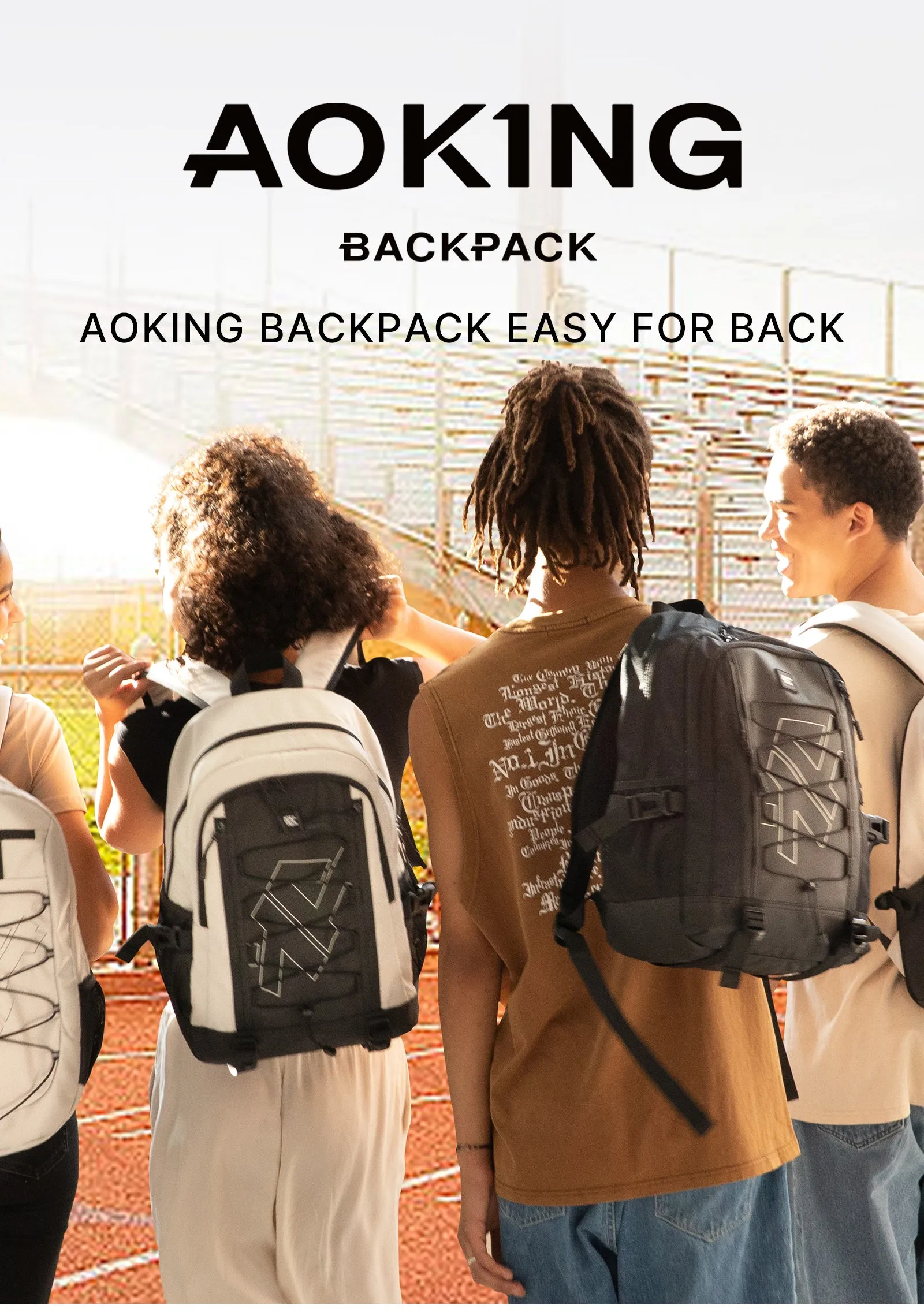 Aoking Lightweight Casual Sport Outdoor Backpack XN3369