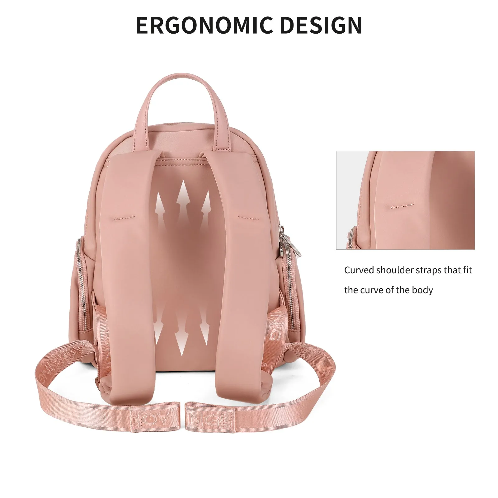Aoking Women Backpack Casual Backpack Student Bag V2308020-1
