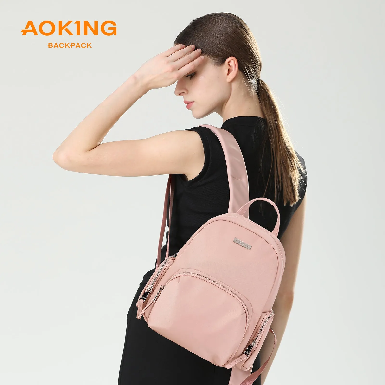 Aoking Women Backpack Casual Backpack Student Bag V2308020-1