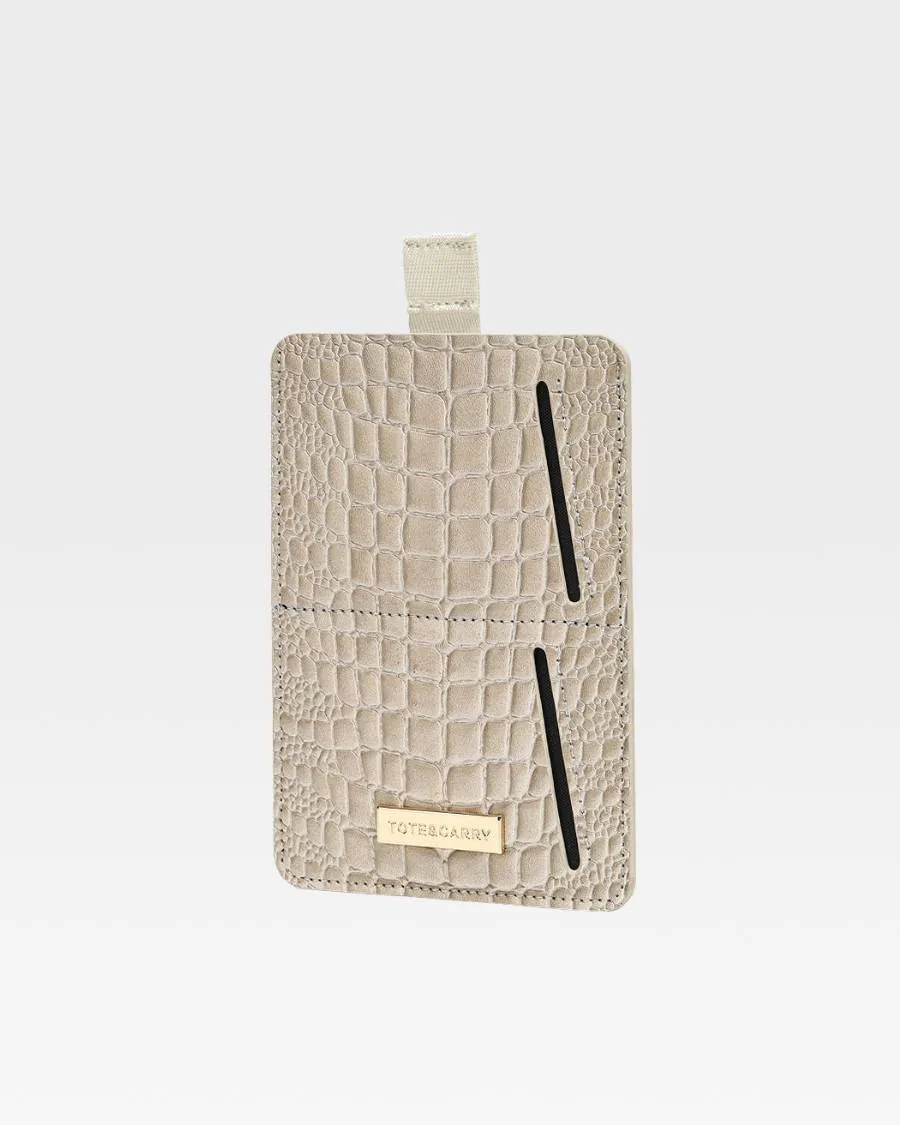 Apollo 2 Passport Holder in Grey