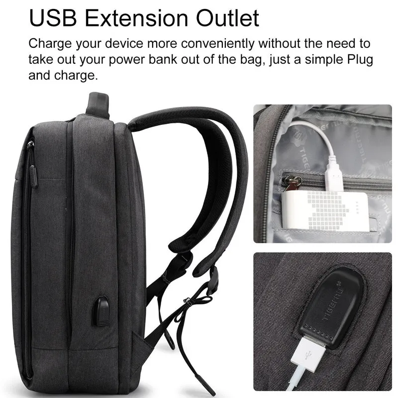 Backpack USB Charging & Anti-Theft <br> Oxford