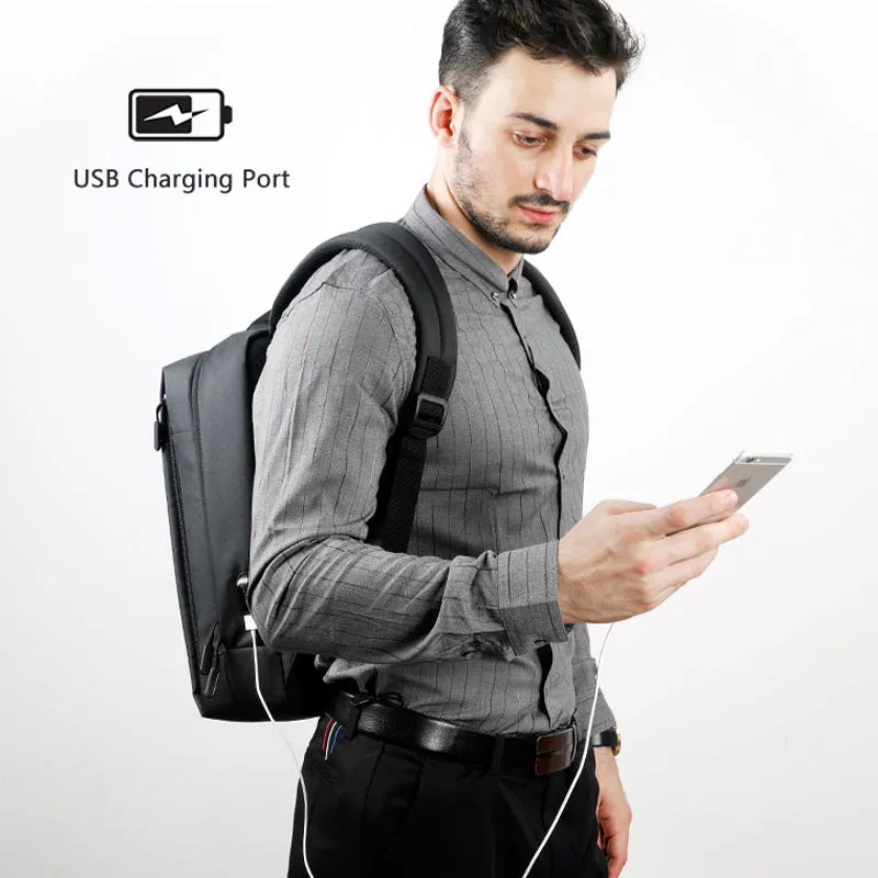 Backpack USB Charging & Anti-Theft <br> Oxford