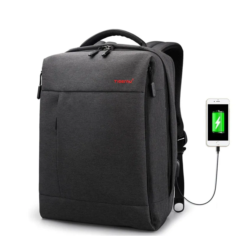 Backpack USB Charging & Anti-Theft <br> Oxford