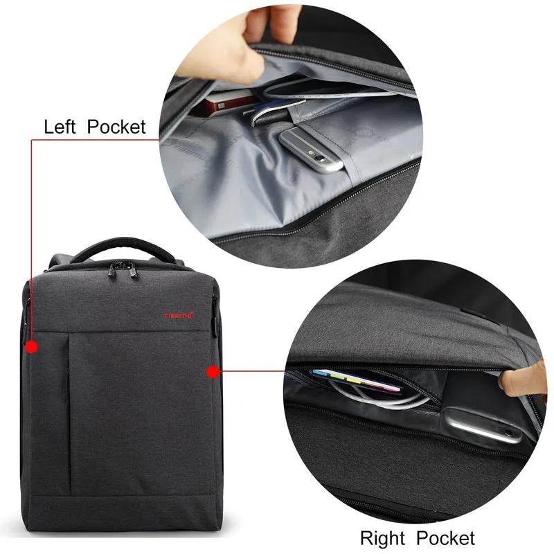Backpack USB Charging & Anti-Theft <br> Oxford