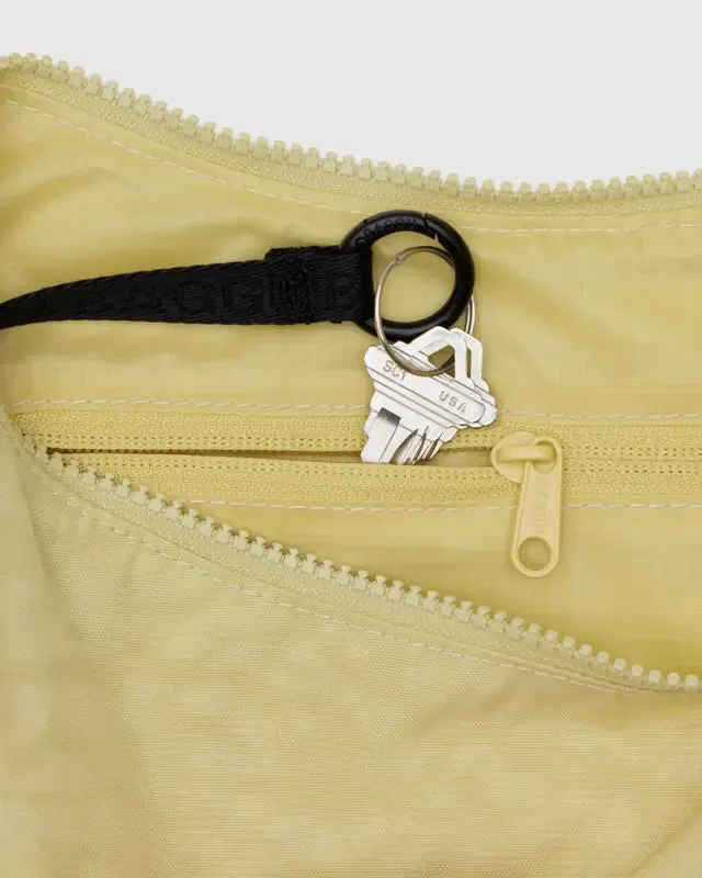Baggu Medium Nylon Crescent Bag Butter