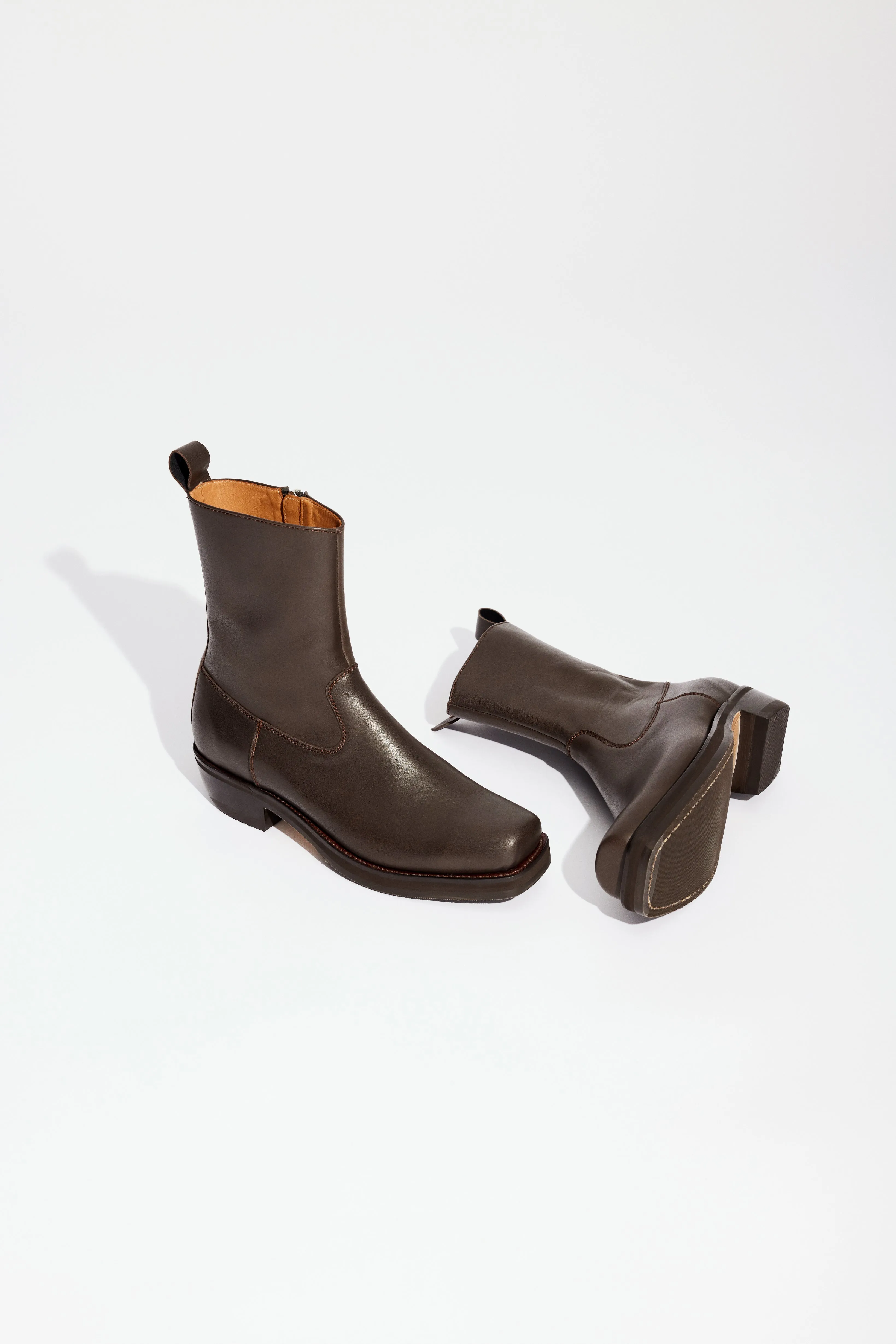 Barcelona Boots - Brown