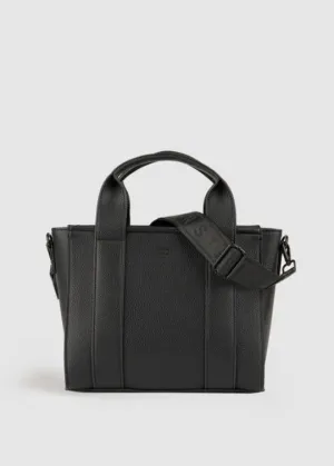BIANCA Small Box Tote Bag Black