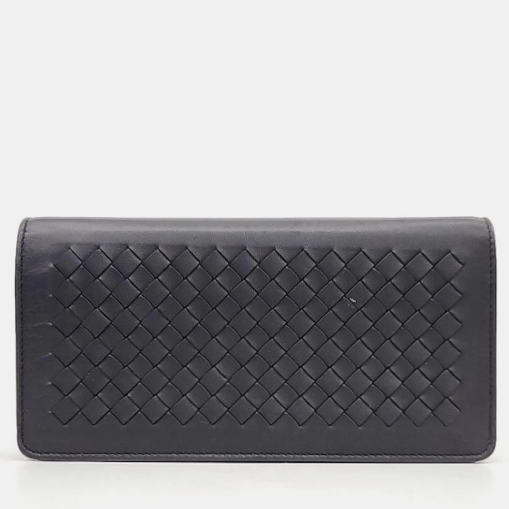 Black Leather Mesh Crossbody Bag