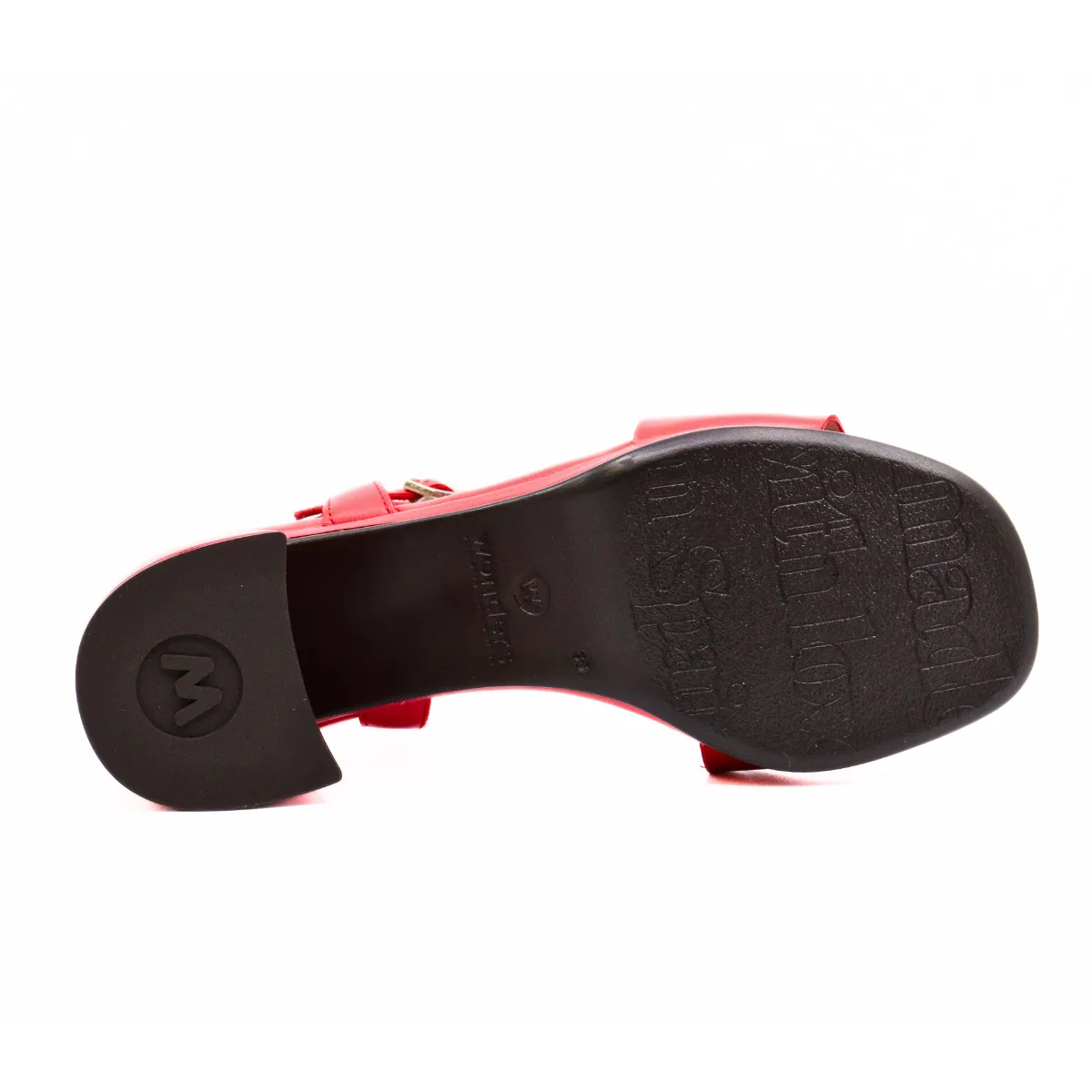 Block Heel Aise Rojo