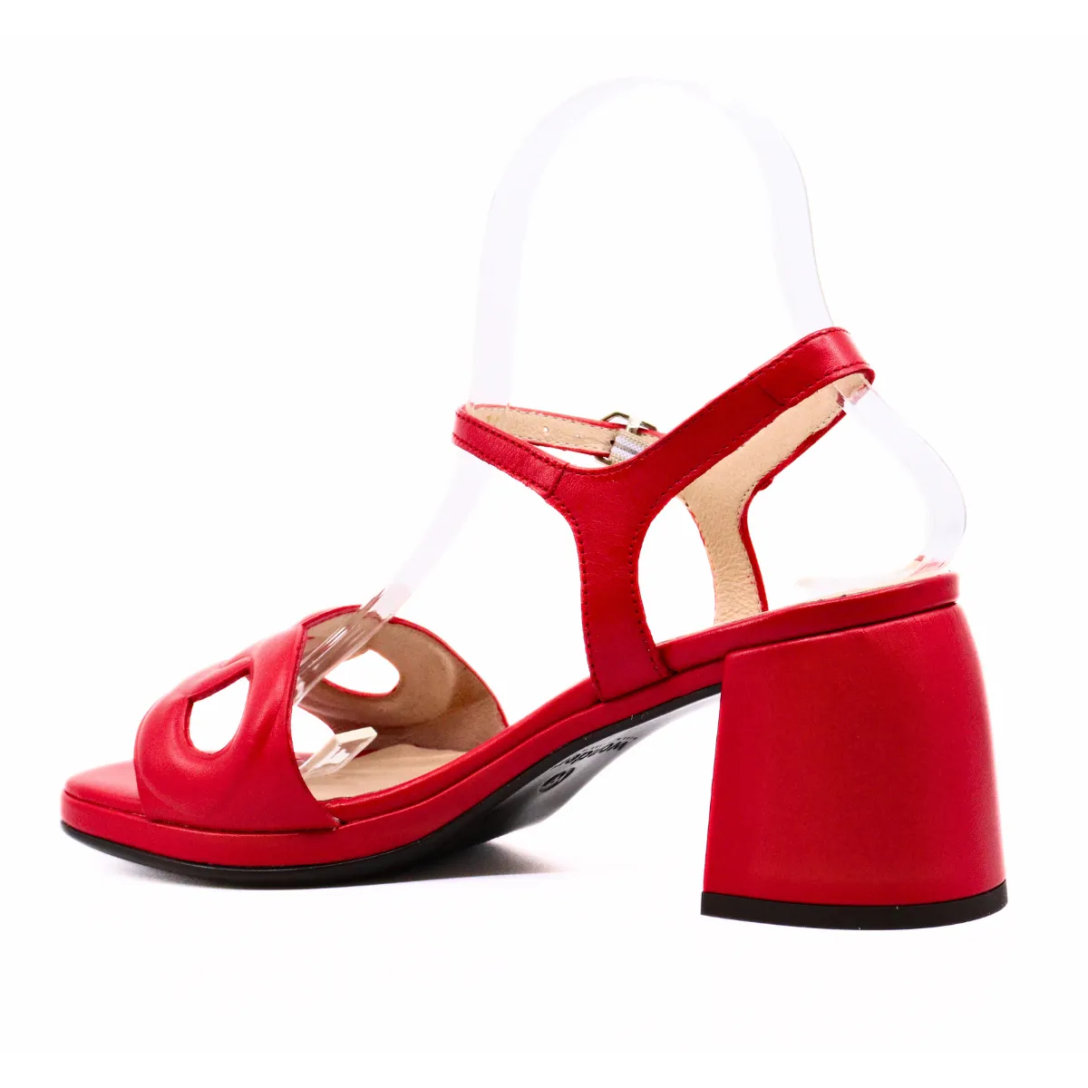 Block Heel Aise Rojo