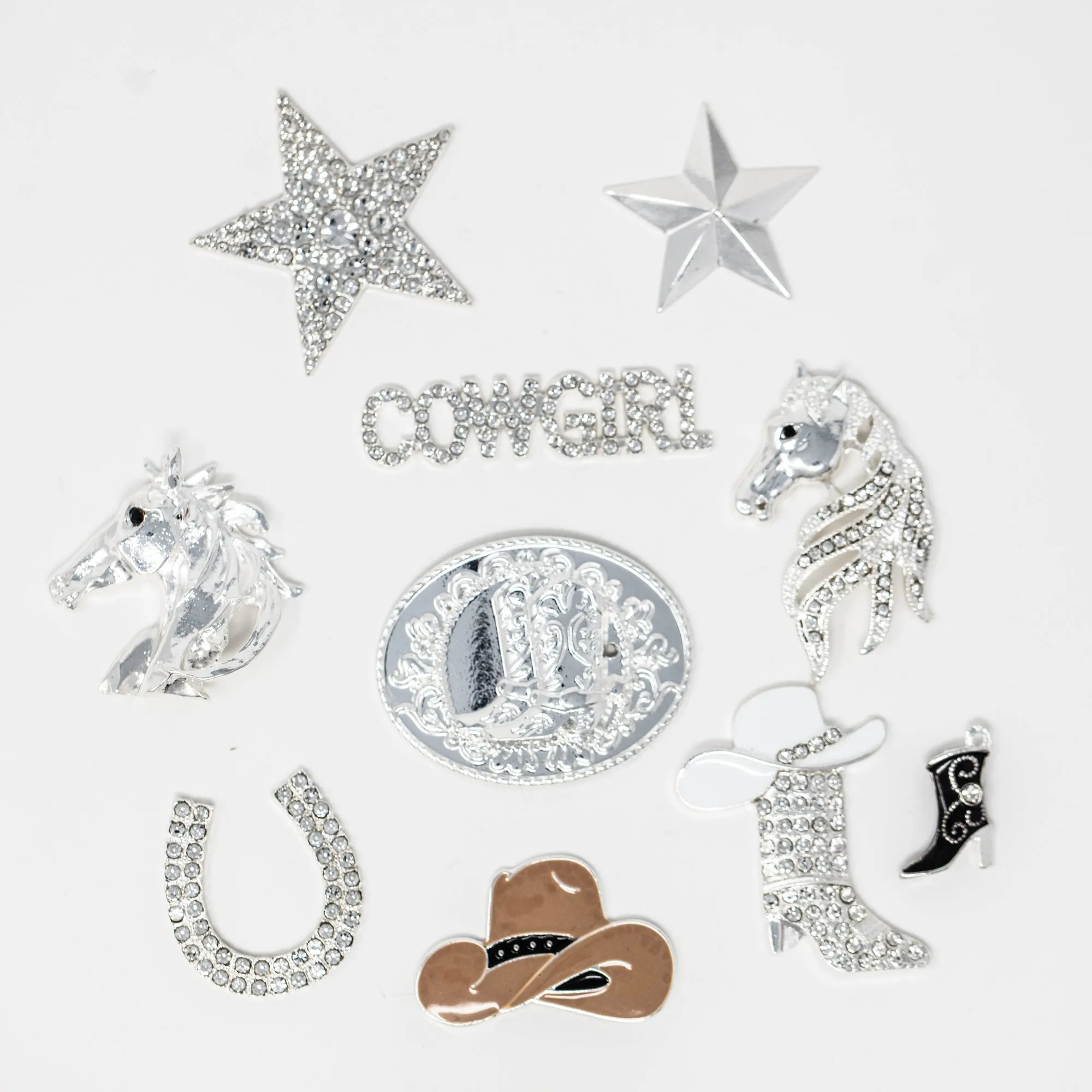 Boots & Bling Silver