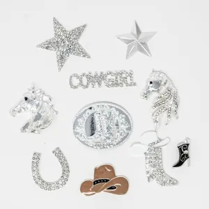 Boots & Bling Silver