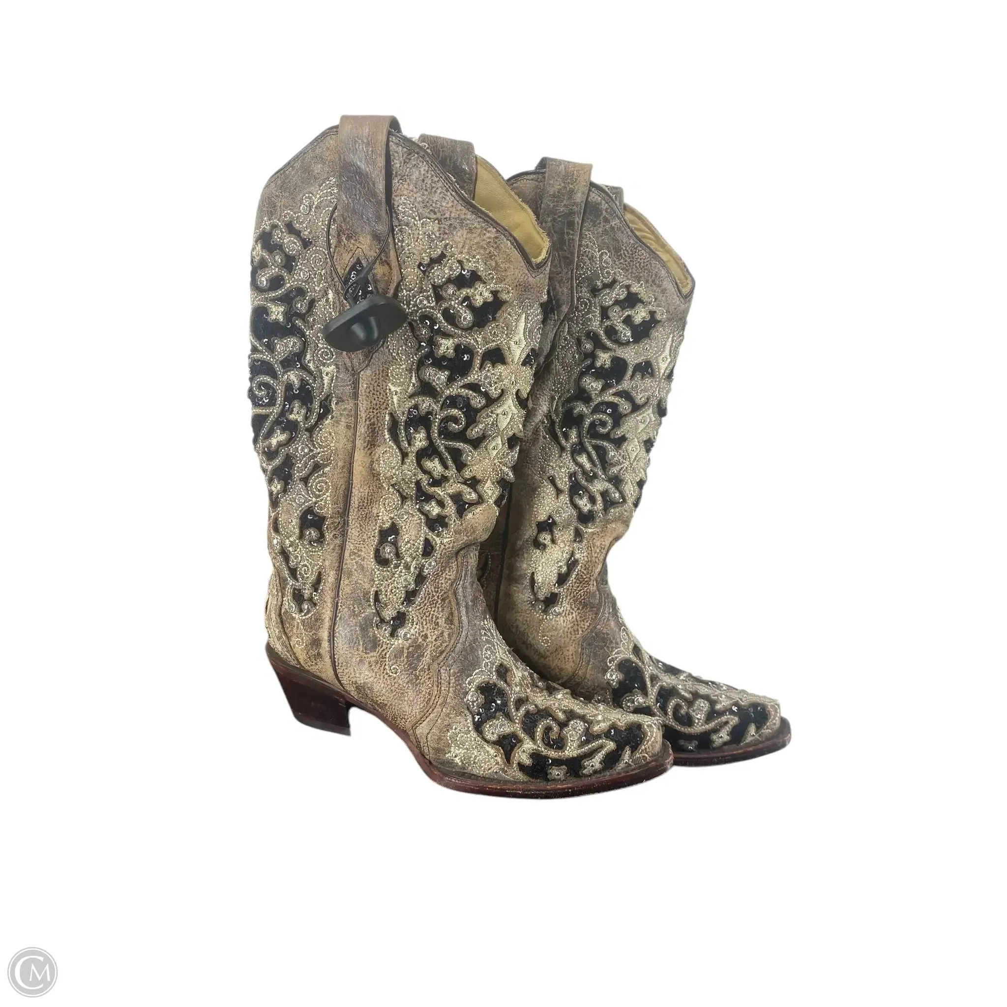 Boots Western By Corral In Brown, Size: 6.5