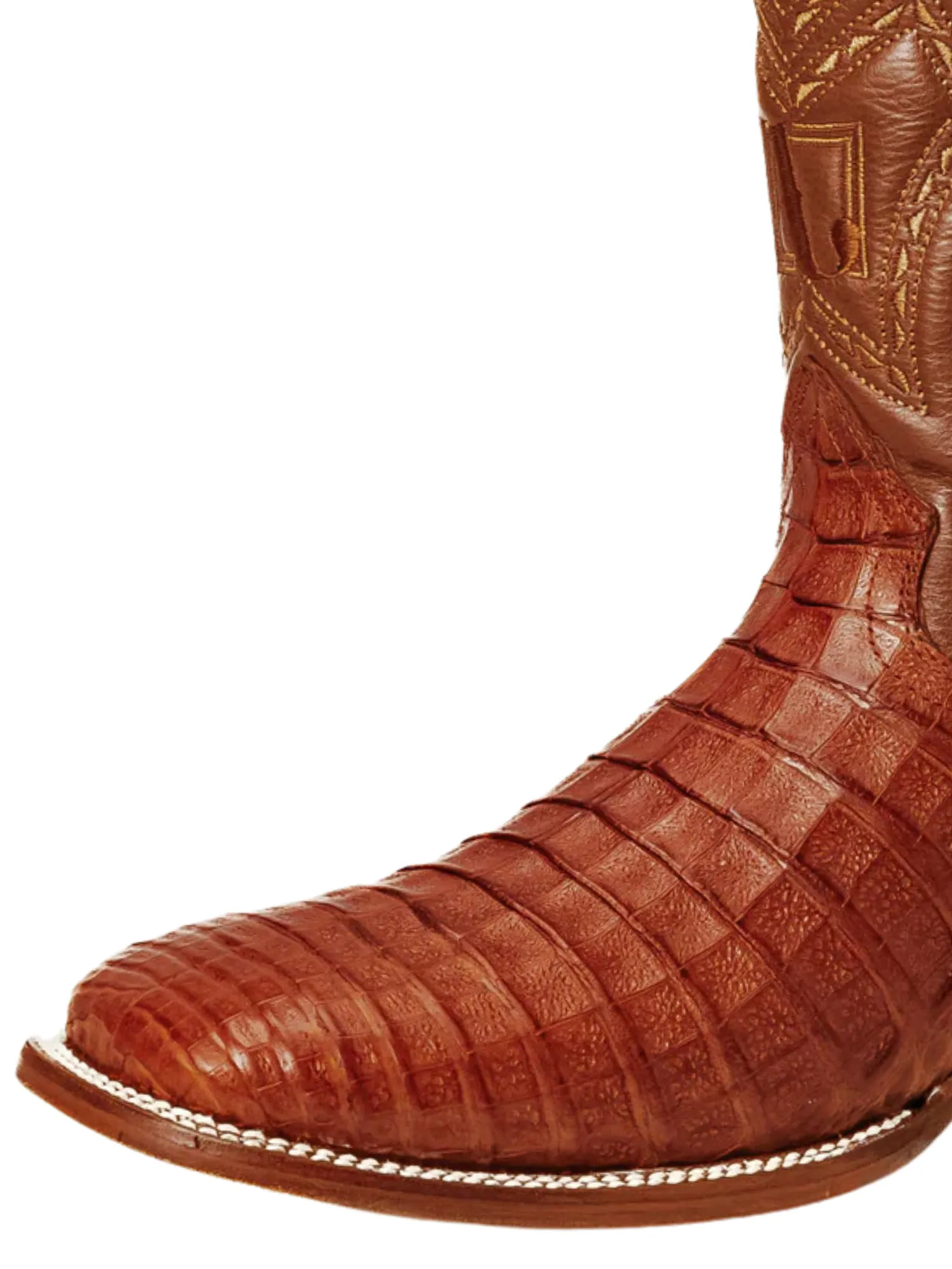 Botas Vaqueras Rodeo Exoticas de Caiman Original para Hombre 'Joe Boots' - ID: 706SH
