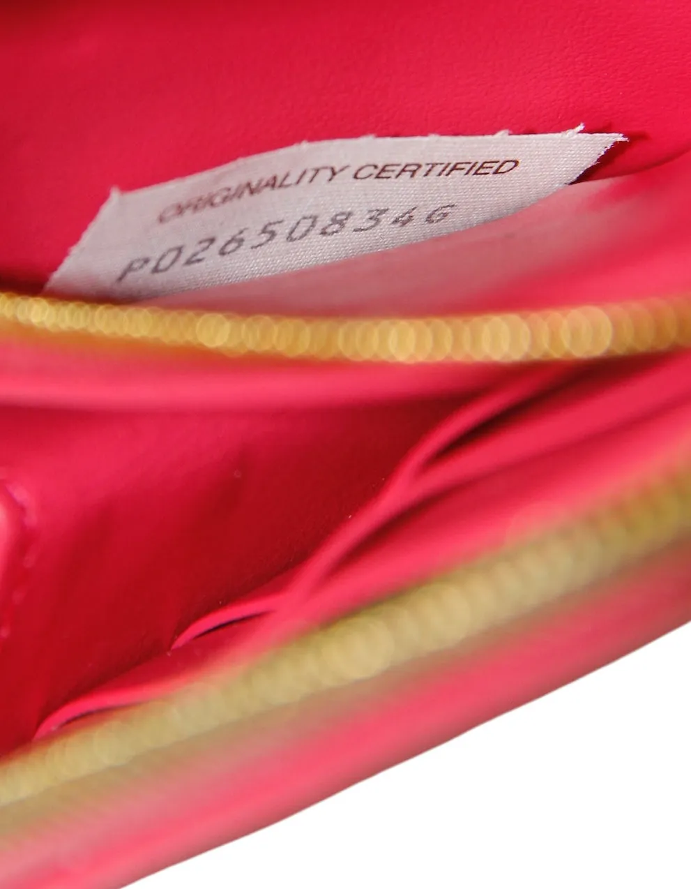 Bottega Veneta Pink Intrecciato Wallet