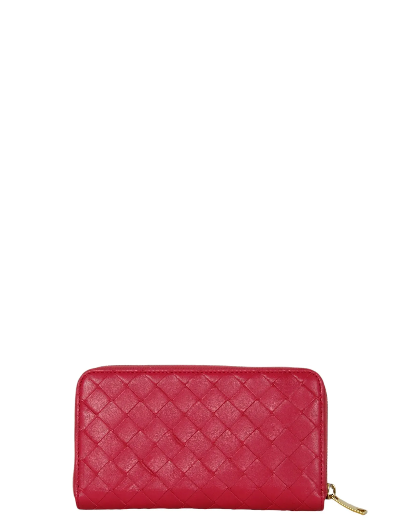 Bottega Veneta Pink Intrecciato Wallet