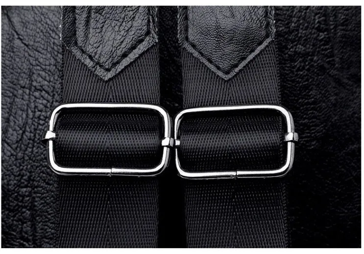 BP748 - Retro Soft Leather Casual Backpack