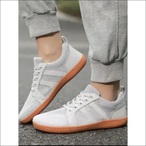 Breathable Mesh Round Toe Athletic Sneakers
