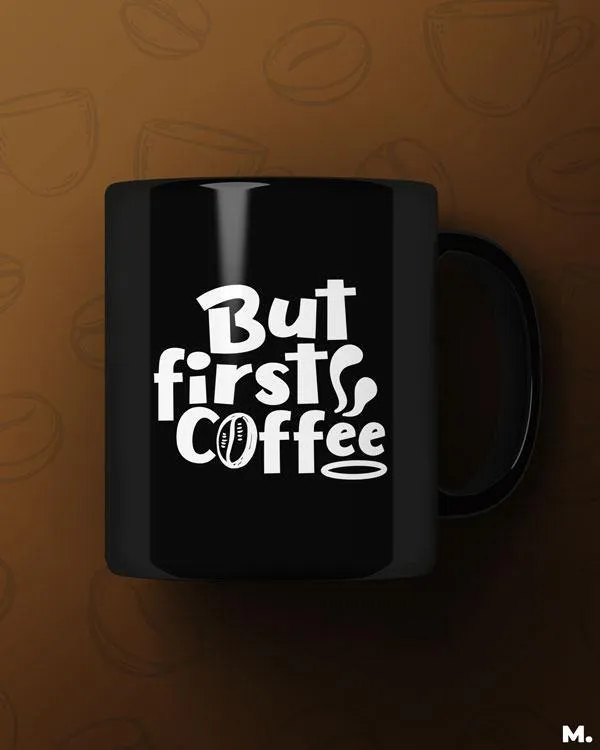 But first, coffee printed mugs