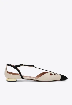 Camille Pointed-Toe Flats