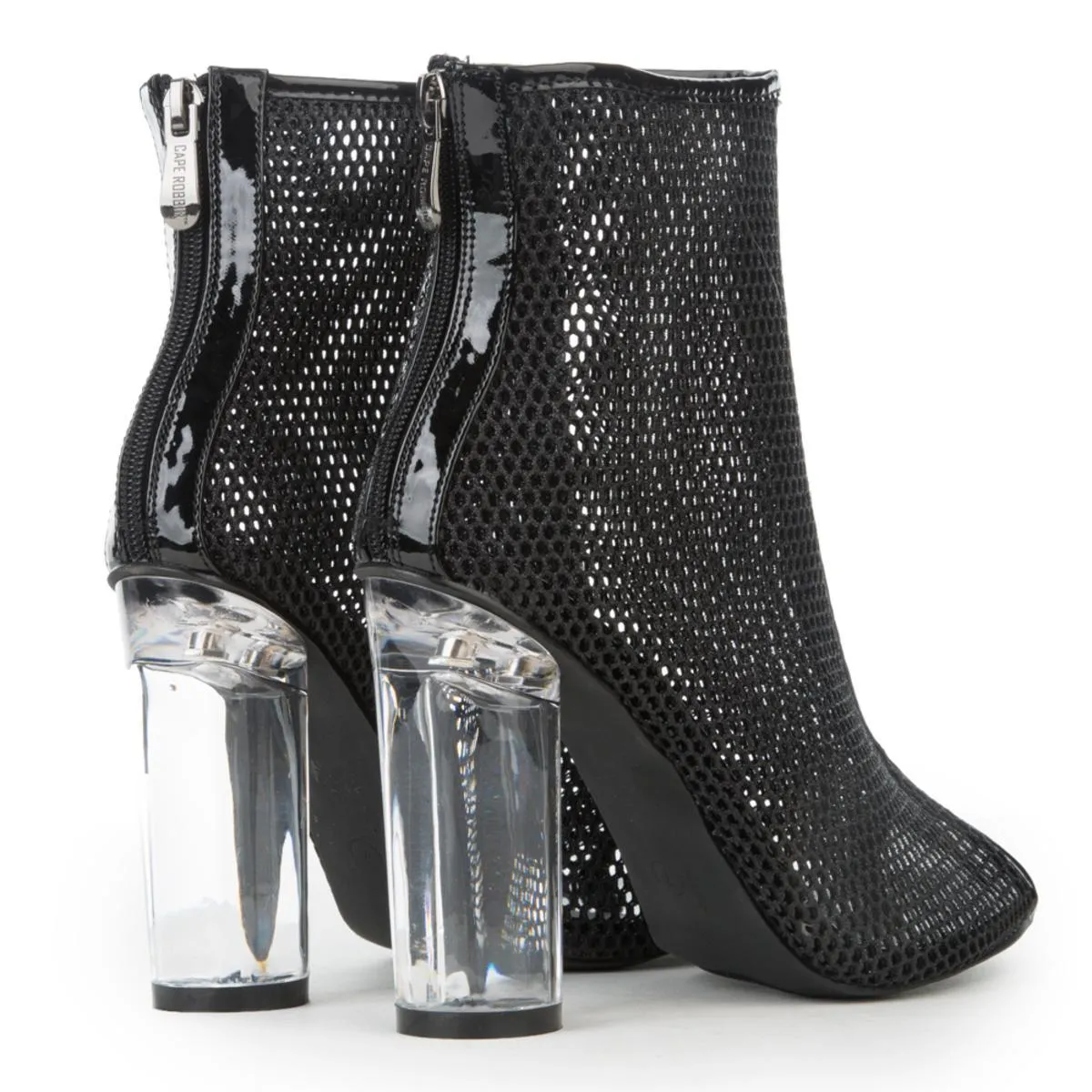 Cape Robbin Benny-11 Black Heeled Booties BLACK