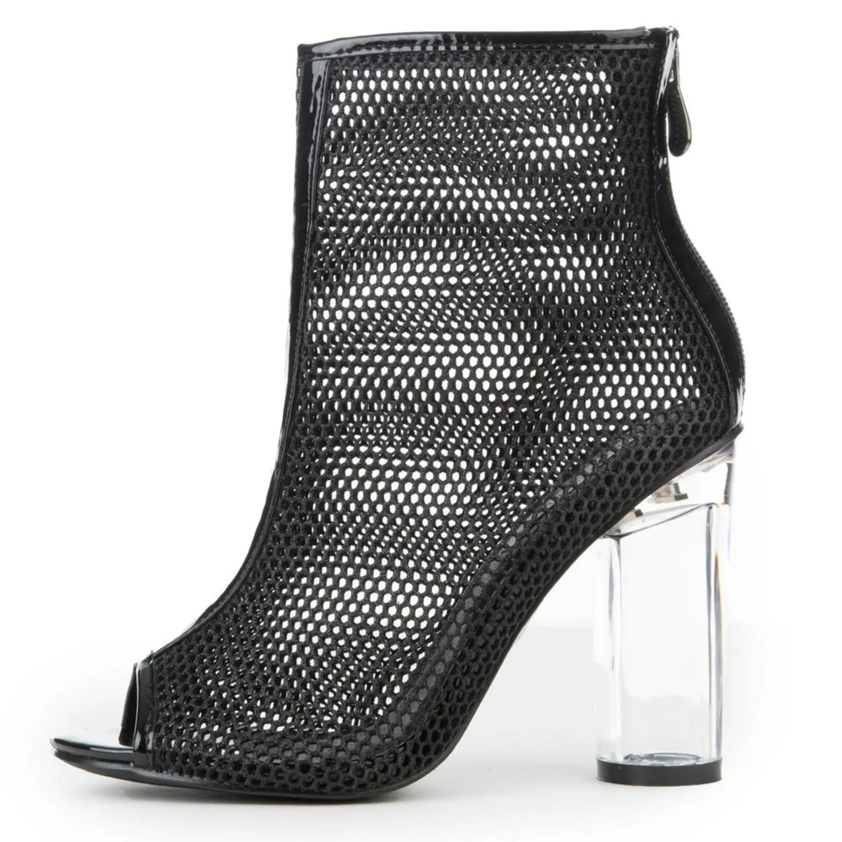 Cape Robbin Benny-11 Black Heeled Booties BLACK