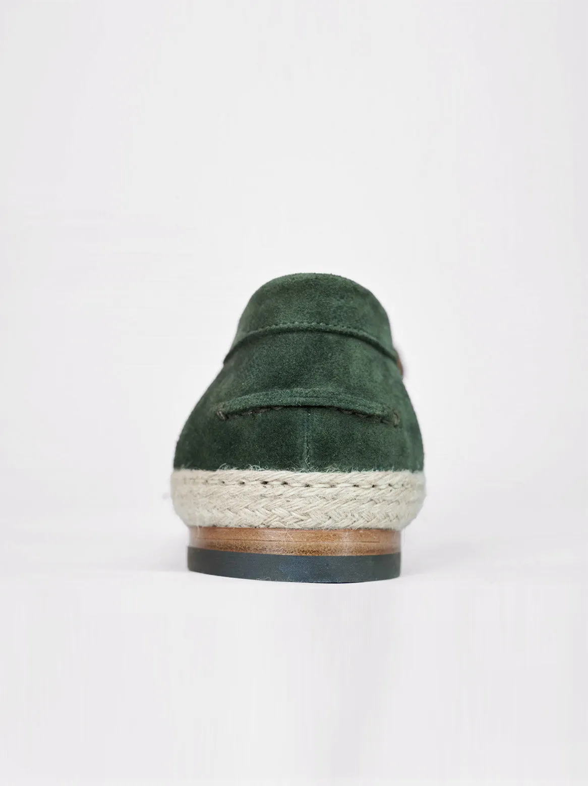 Capri Espadrilles in forest green
