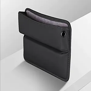 Car Seat Gap Filler Organizer, Custom-Fit For Car, Multifunctional PU Leather Console Side Pocket Organizer for Cellphones, Cards, Wallets, Keys WANS226