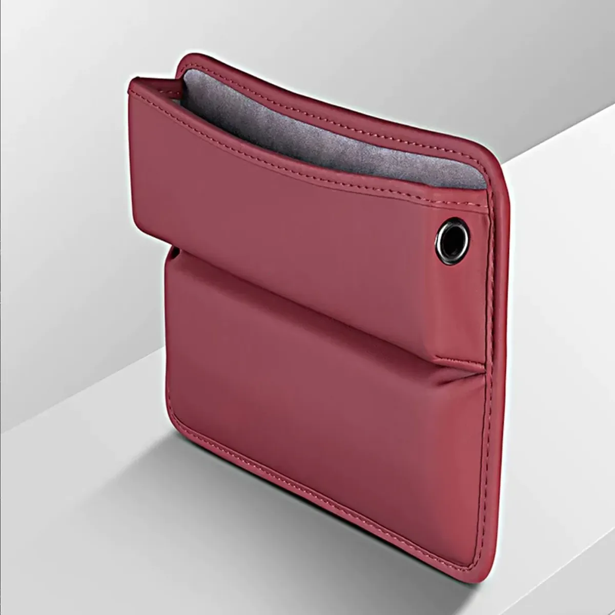 Car Seat Gap Filler Organizer, Custom-Fit For Car, Multifunctional PU Leather Console Side Pocket Organizer for Cellphones, Cards, Wallets, Keys WANS226
